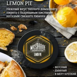 Табак MustHave (Маст хэв) - Lemon Pie (Лимонный пирог) 50г